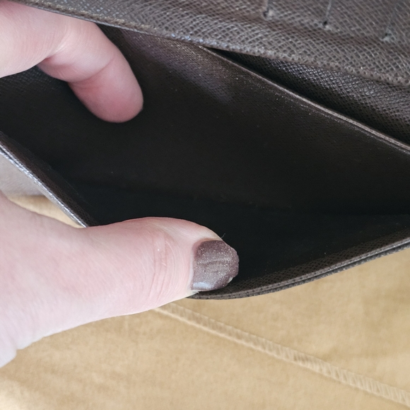 Louis Vuitton Damier Ebene Canvas Brazza Wallet - Picture 10 of 11